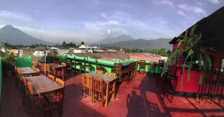 안티구아 과테말라 La Vieja Terraza 호스텔 외부 사진